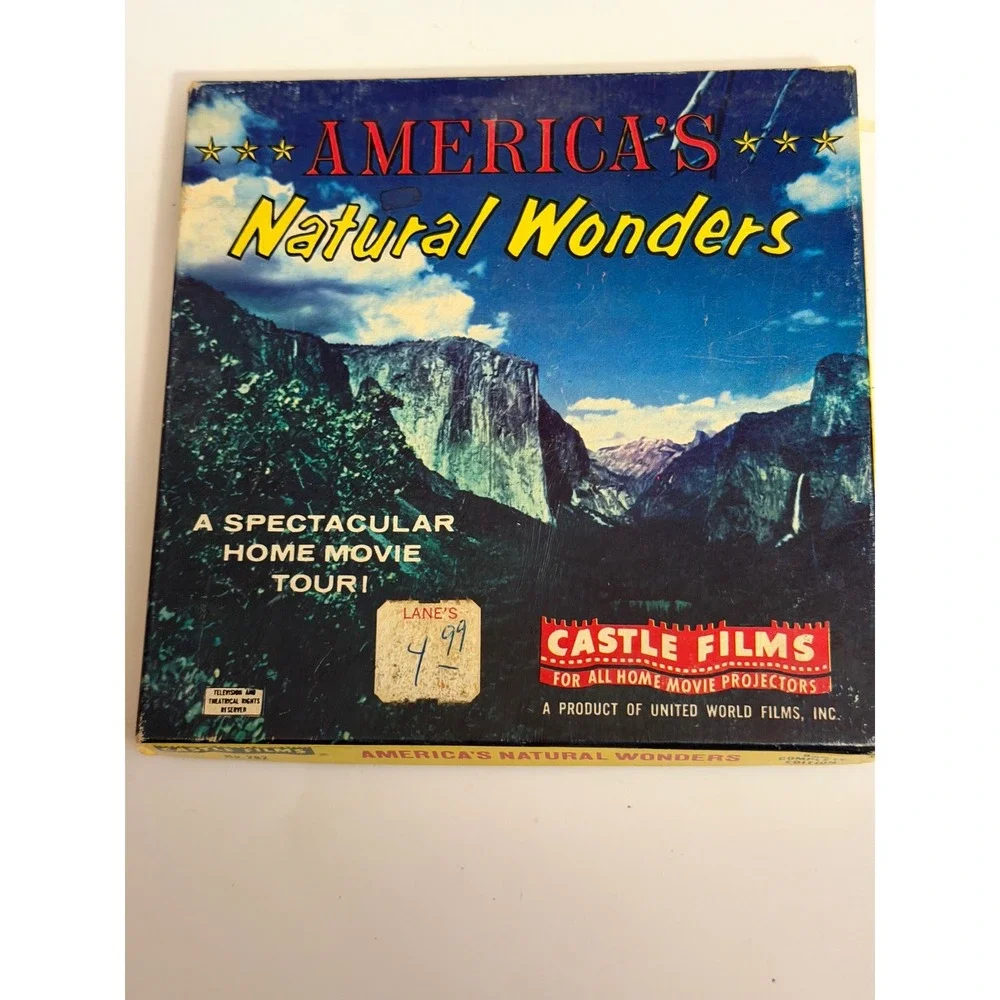 Castle Films Americas Natural Wonders 8mm Complete Edition Home Movie No. 282